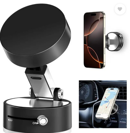 Vacuum Magnetic Suction Phone Holder